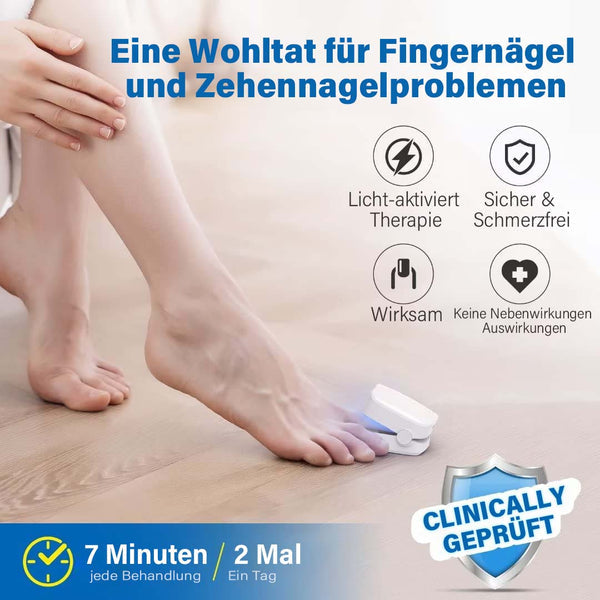 Bikenda® Revolutionäres hocheffizientes Lichttherapiegerät für Zehennagelerkrankungen (⭐⭐⭐⭐⭐ Begrenzter Rabatt für 30 Minuten)