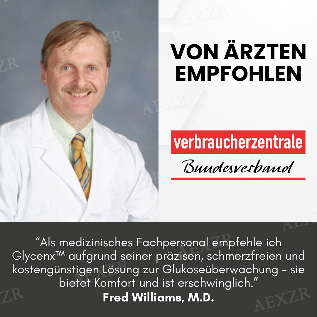 Glycenx™ ❤FROHES 2025❤ AI-Blutzuckerüberwachung Armband