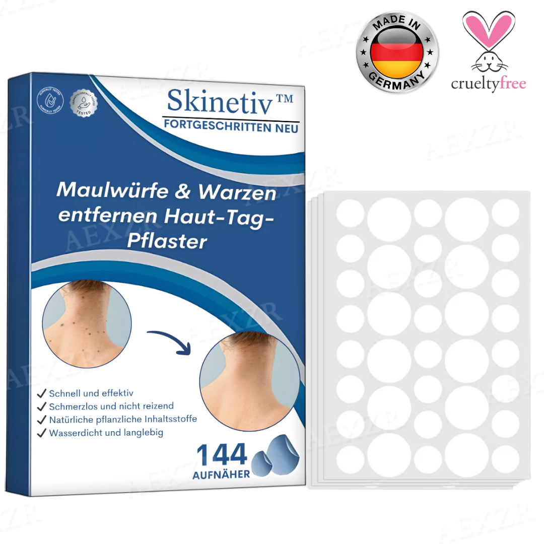 Skinetiv™ Maulwürfe & Warzen entfernen Haut-Tag-Pflaster