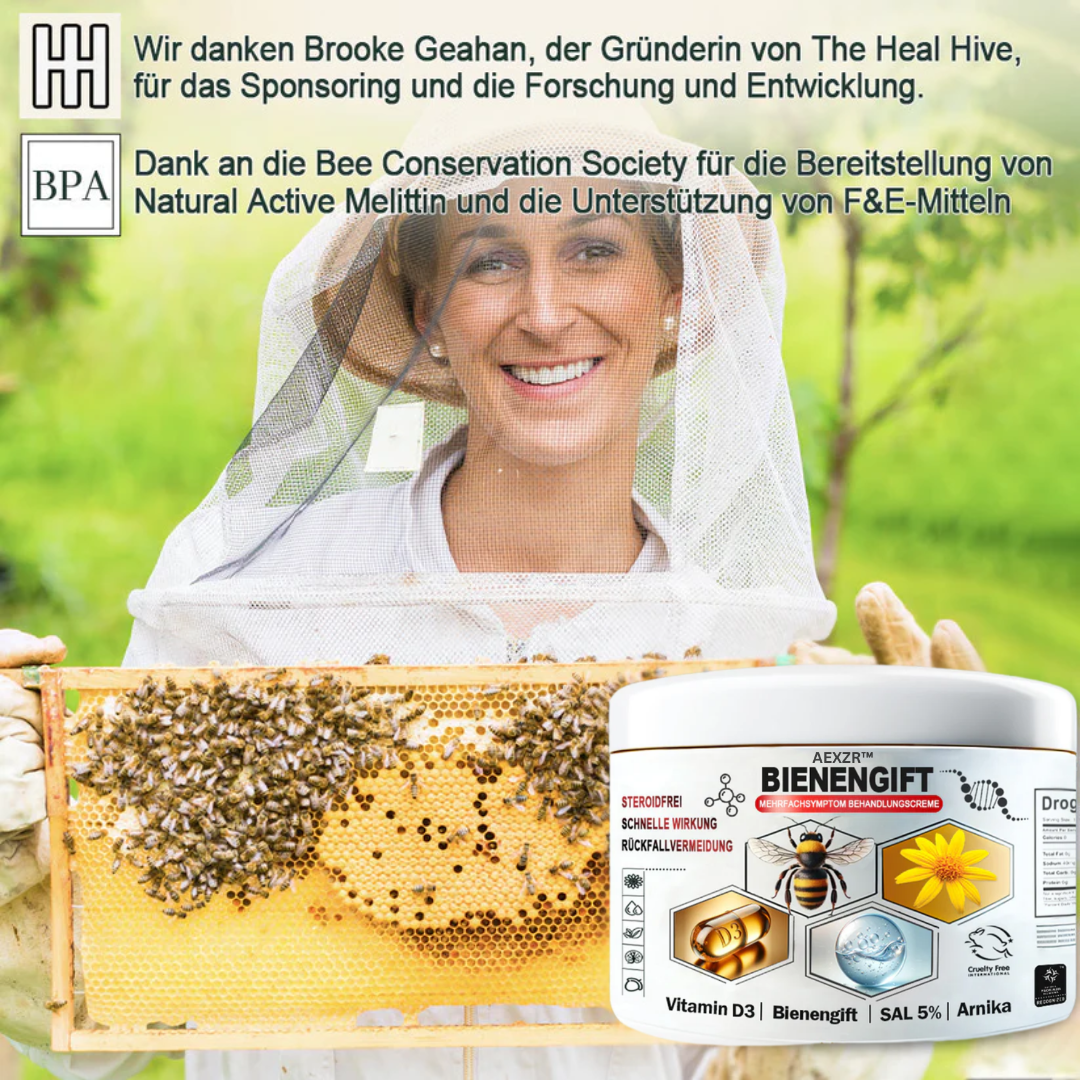 AEXZR™🌿 Bienengift Multisymptom Behandlungsscreme (👨⚕DDG Empfohlen)
