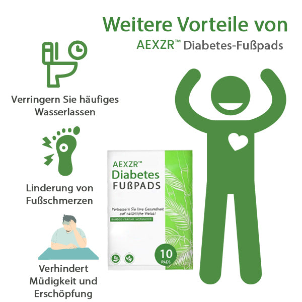 AEXZR™ Diabetes-Fußpads