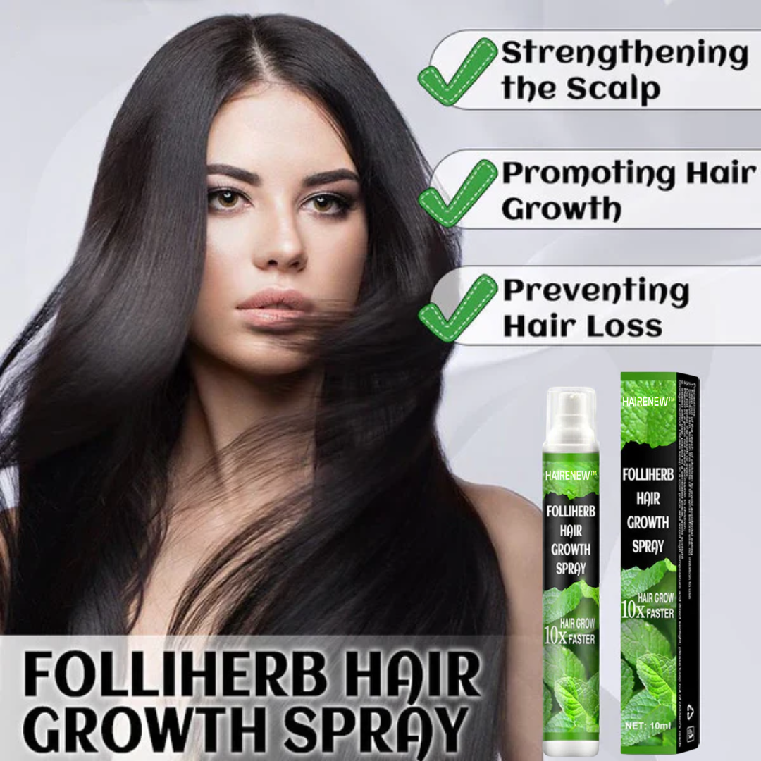 🧔🏻♀️6.000 verkaufte Flaschen pro Tag in Europa🧔🏻♀️HAIRENEW™ FolliHerb Haarwuchs Spray