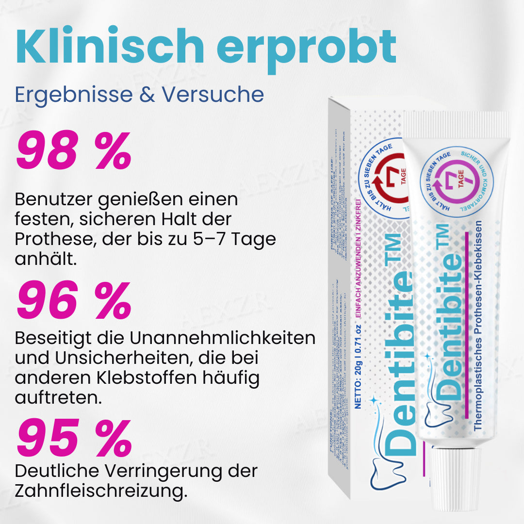 Dentibite™ Thermoplastisches Prothesen-Klebekissen