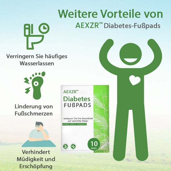 AEXZR™ Diabetes-Fußpads