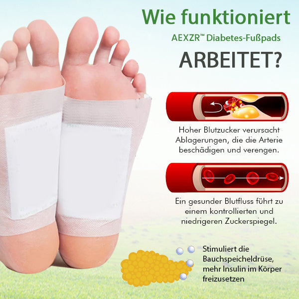 AEXZR™ Diabetes-Fußpads