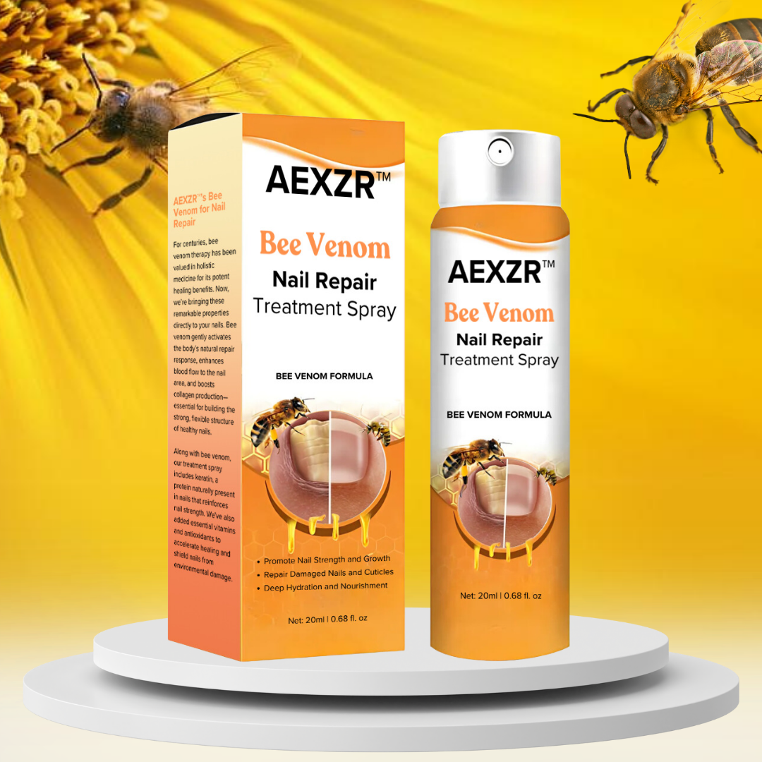 2024 HEISSER VERKAUF🔥AEXZR™ Bienengift Nagelreparatur Behandlungsspray🔥