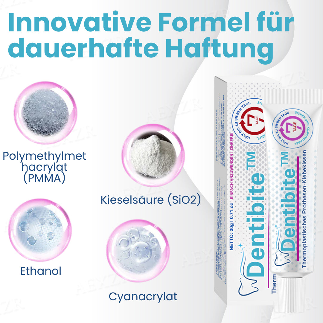 Dentibite™ Thermoplastisches Prothesen-Klebekissen