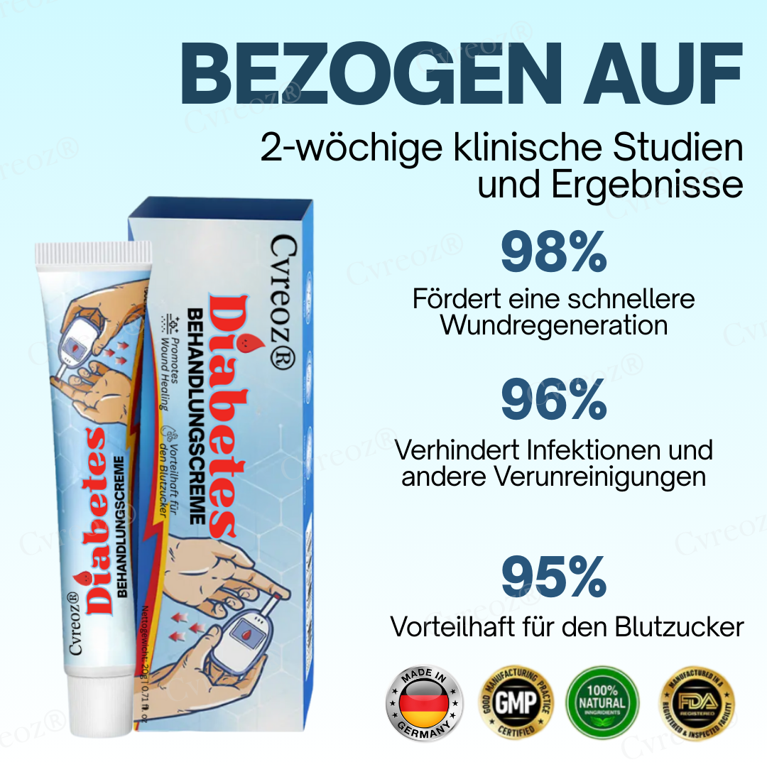 Cvreoz® Diabetes Behandlungscreme