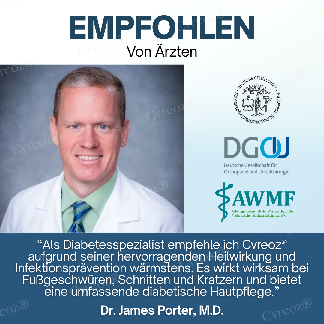 Cvreoz® Diabetes Behandlungscreme