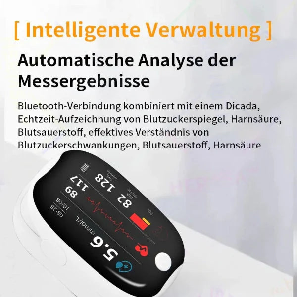 AEXZR™ 🎉NEUJAHRSVERKAUF🎉-𝕊𝕡𝕒𝕣𝕖𝕟 𝕊𝕚𝕖 𝕓𝕚𝕤 𝕫𝕦 𝟟𝟘 %- Nicht-invasive Laser-Blutzucker-Messgeräte