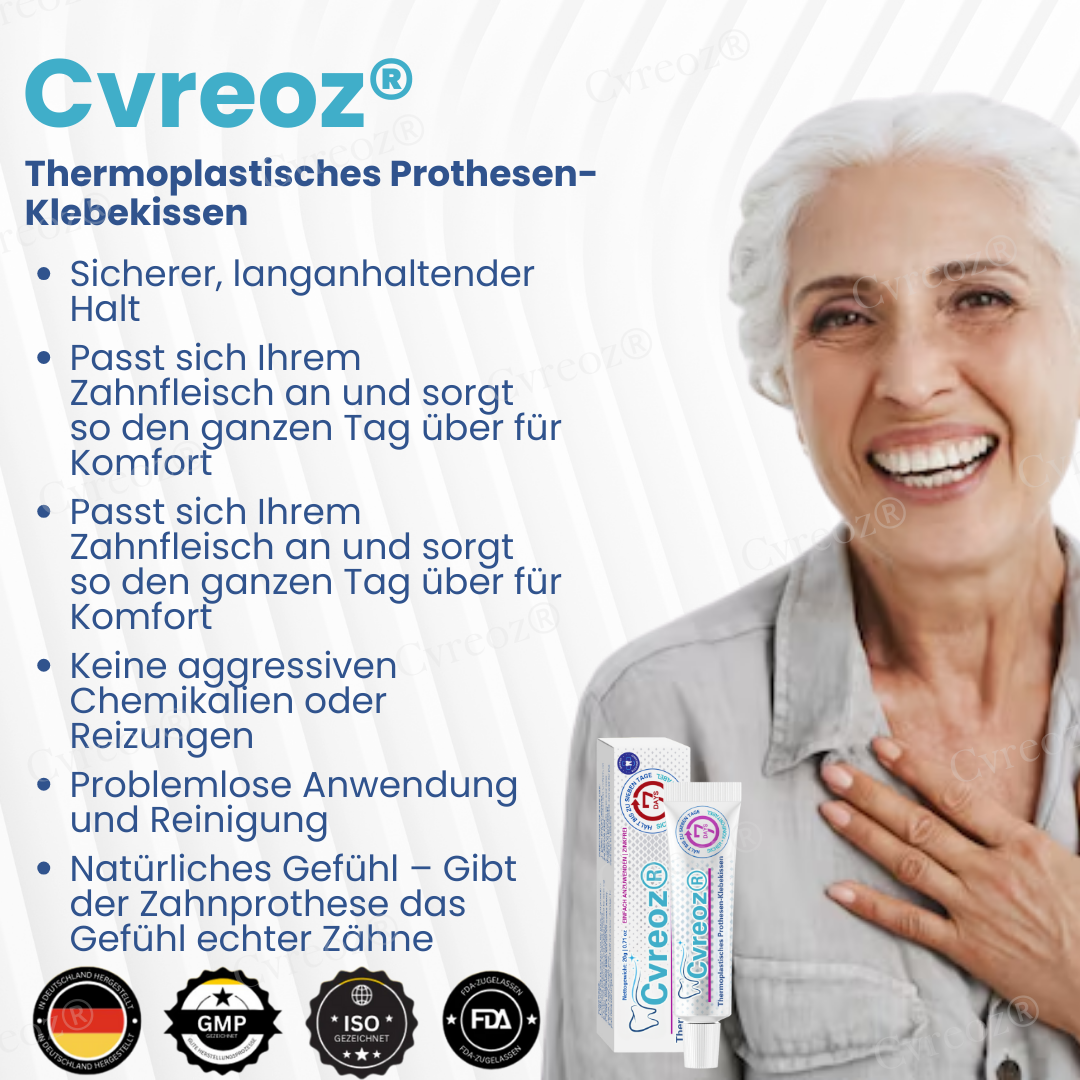 Cvreoz® Thermoplastisches Prothesen-Klebekissen