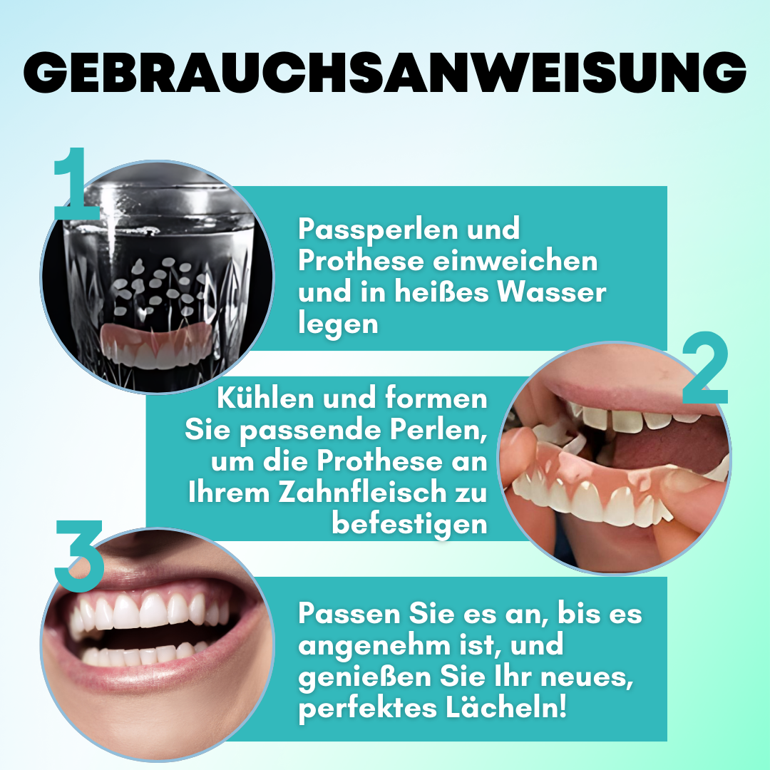 🔥2024 HEISSER VERKAUF🔥EzySmile™ SnapOn Silikon Veneers