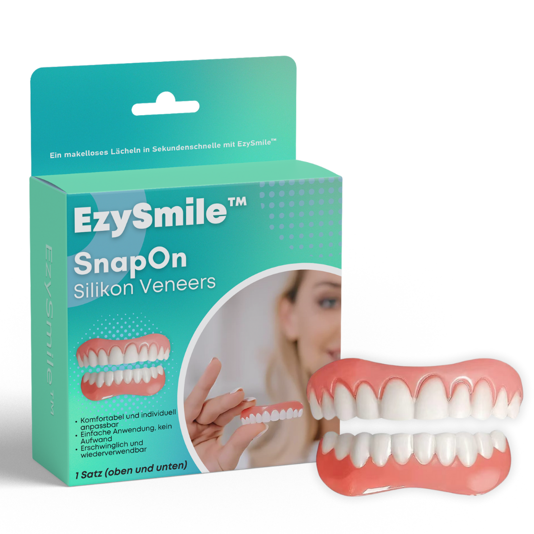 🔥2024 HEISSER VERKAUF🔥EzySmile™ SnapOn Silikon Veneers