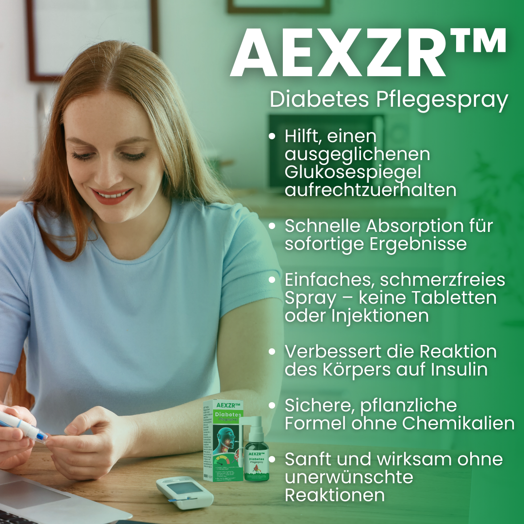 AEXZR™ Diabetes Care Spray (on hold, not for AsiaBill )