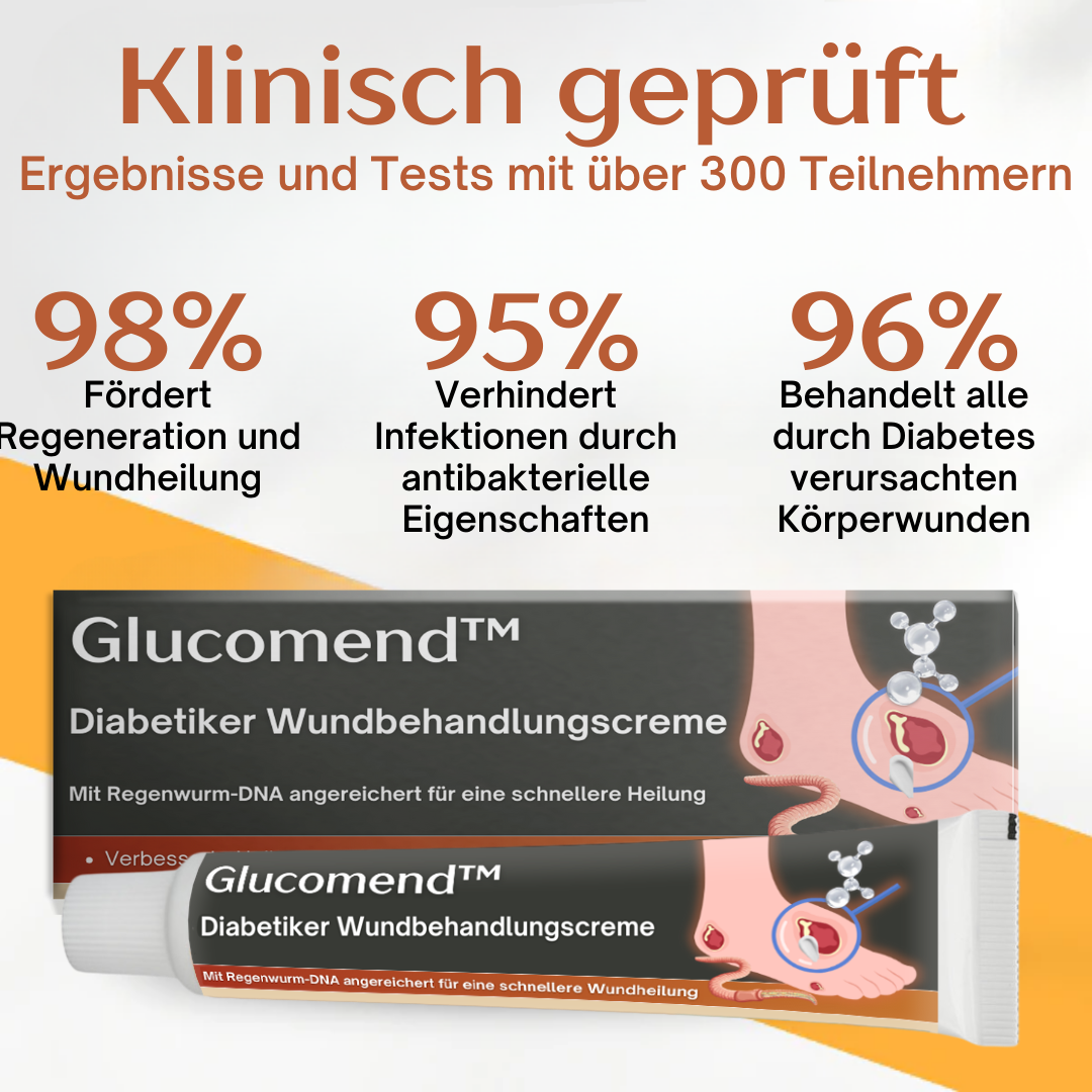 🔥2024 HEISSER VERKAUF🔥Glucomend™ Diabetiker Wundbehandlungscreme