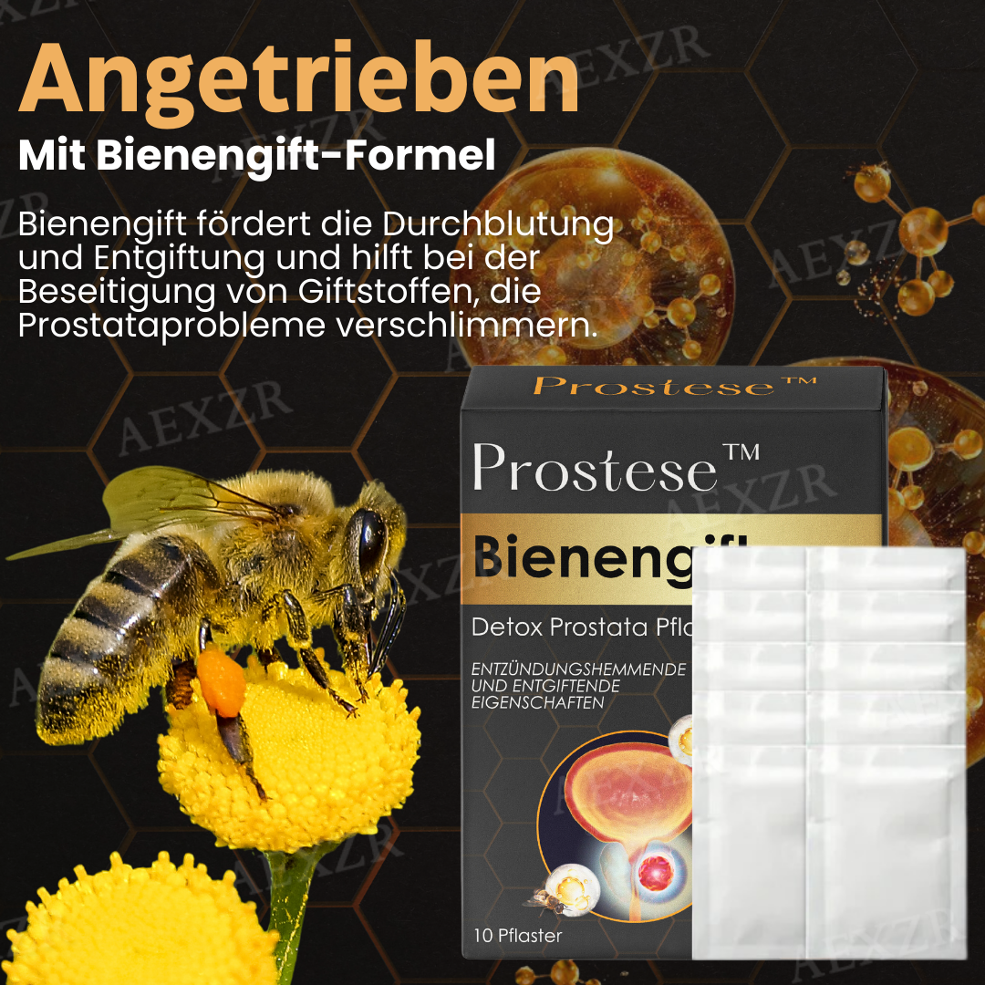 2024 HEISSER VERKAUF🔥Prostese™ Bienengift Detox Prostata Pflaster 🔥