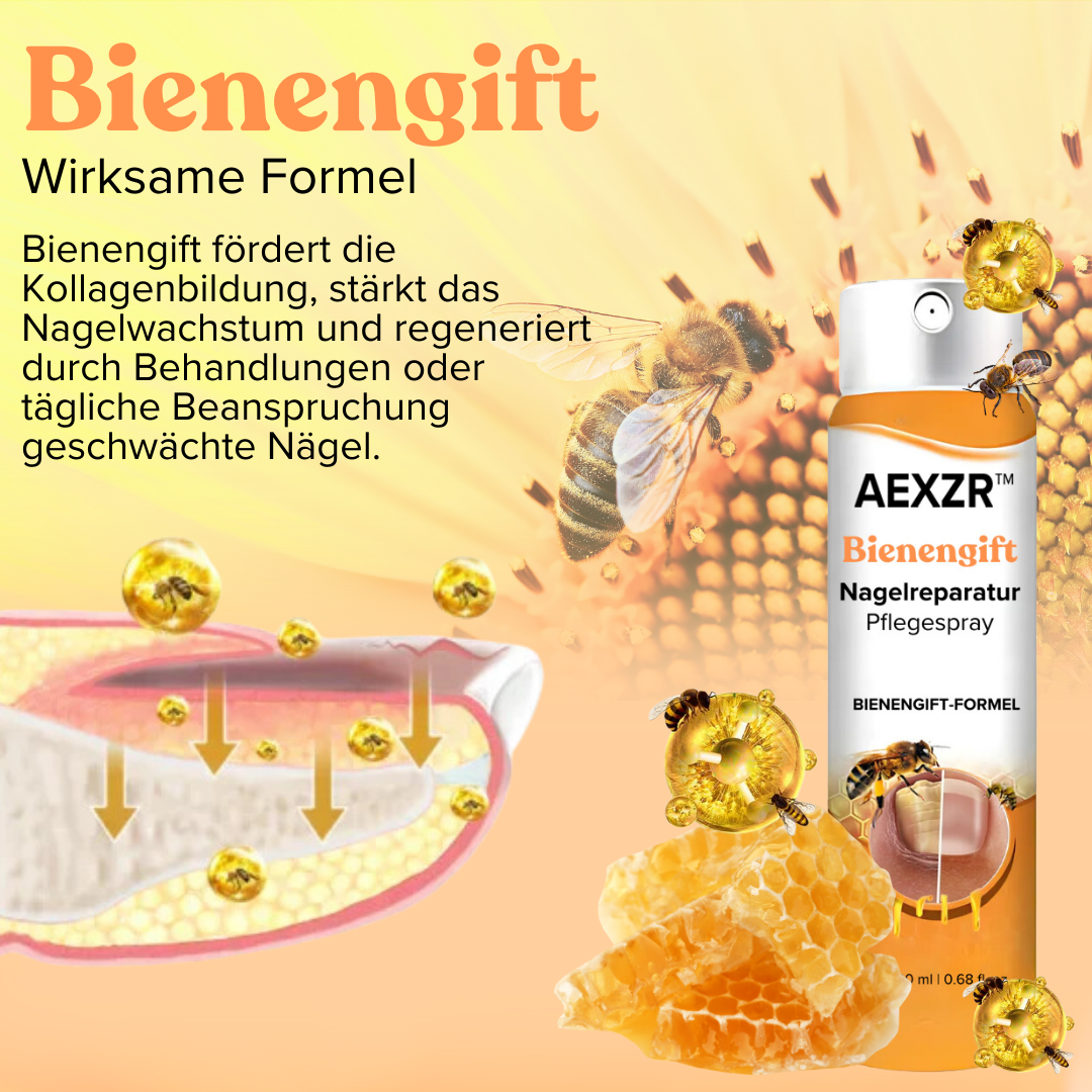 2024 HEISSER VERKAUF🔥AEXZR™ Bienengift Nagelreparatur Behandlungsspray🔥