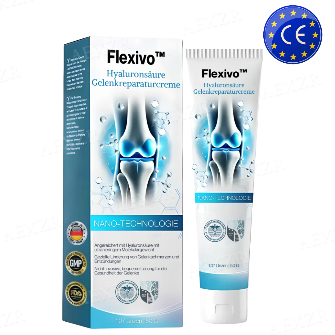 Flexivo™ Hyaluronsäure Gelenkreparaturcreme