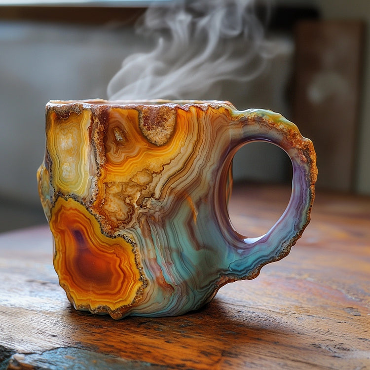 AEXZR™ Kaffeetassen aus Mineralkristall