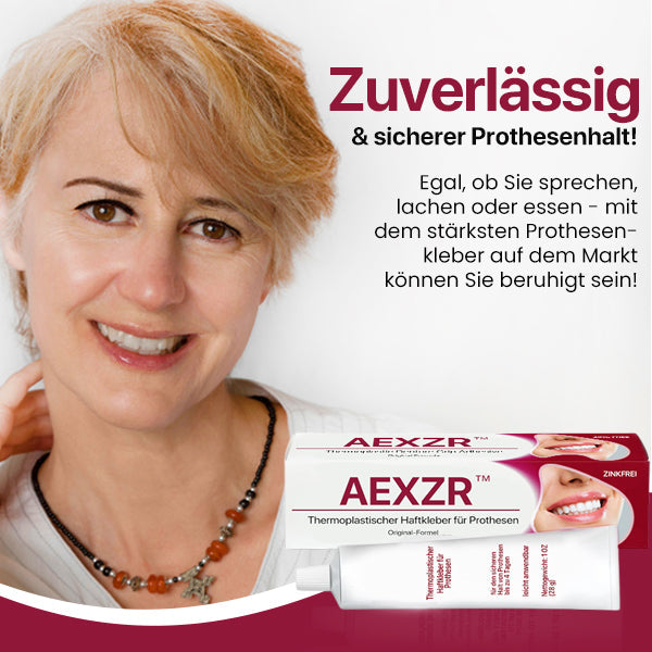 AEXZR™ Thermoplastischer Haftkleber für Prothesen