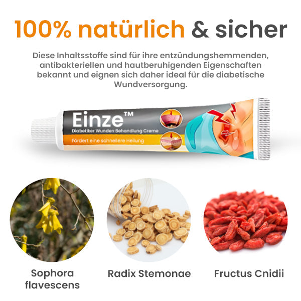Einze™ Diabetiker Wunden Behandlung Creme