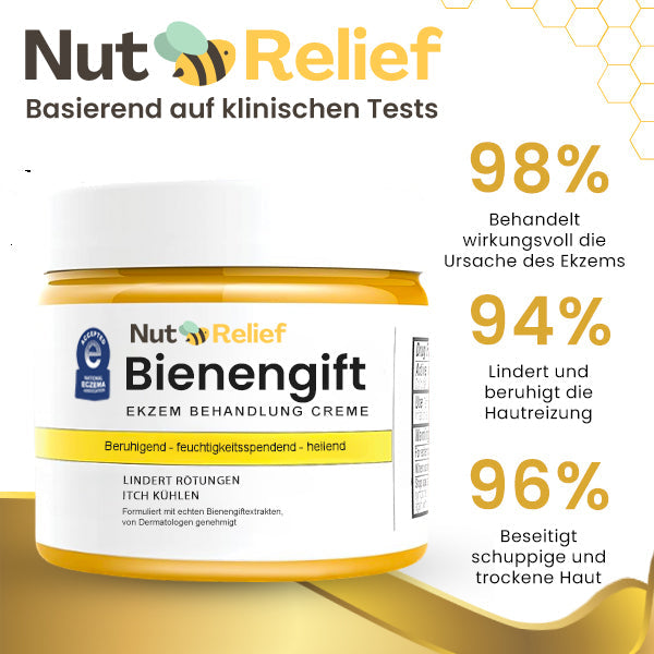 2024 HEISSER VERKAUF🔥NutRelief™ Bienengift Ekzem Behandlung Creme🔥