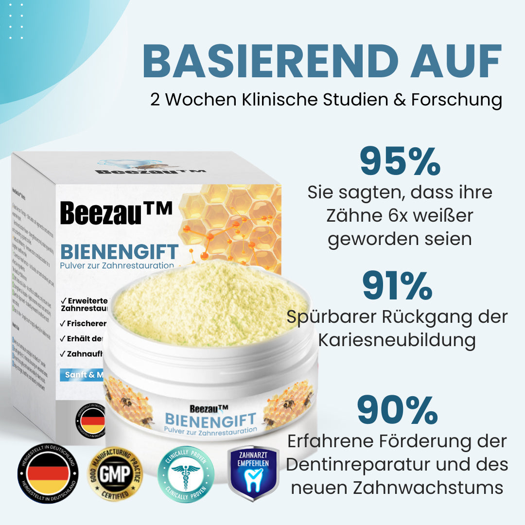 Beezau™ Bienengift Pulver zur Zahnrestauration