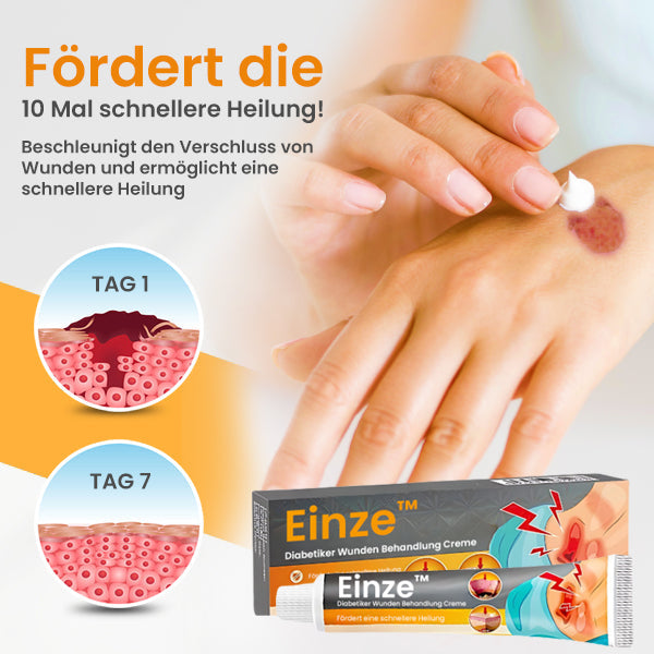 Einze™ Diabetiker Wunden Behandlung Creme