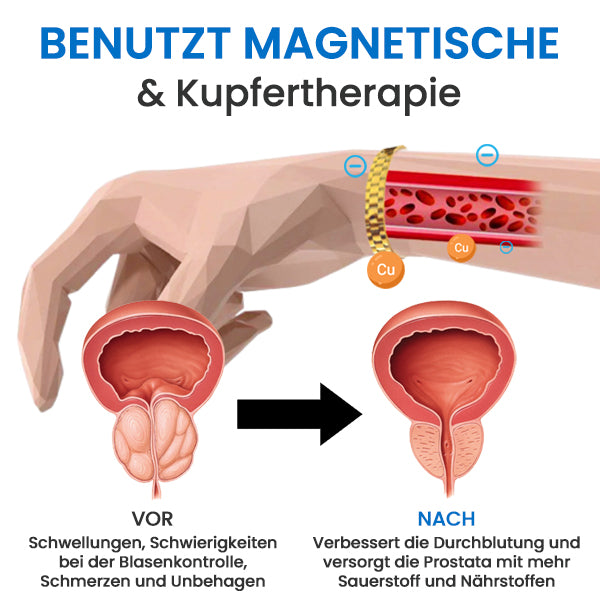 AEXZR™ Magnetisches Kupfer Prostata Band