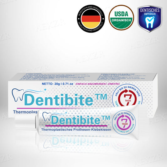 Dentibite™ Thermoplastisches Prothesen-Klebekissen