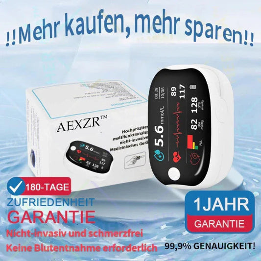 AEXZR™ 🎉NEUJAHRSVERKAUF🎉-𝕊𝕡𝕒𝕣𝕖𝕟 𝕊𝕚𝕖 𝕓𝕚𝕤 𝕫𝕦 𝟟𝟘 %- Nicht-invasive Laser-Blutzucker-Messgeräte