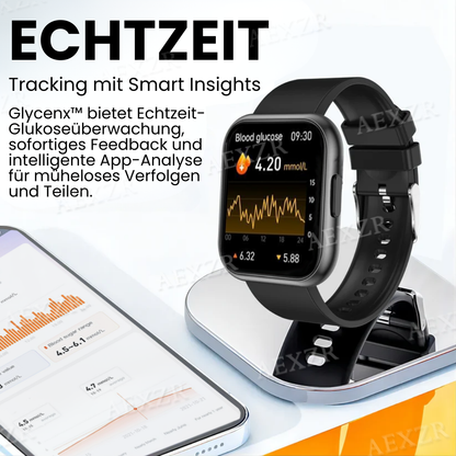 Glycenx™ ❤FROHES 2025❤ AI-Blutzuckerüberwachung Armband