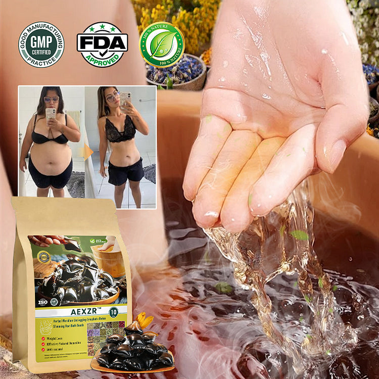 2024 HEISSER VERKAUF🔥AEXZR™ Kräuter-Meridian Unclogging Lymphatic Detox Schlankheits Fußbad Perlen🔥