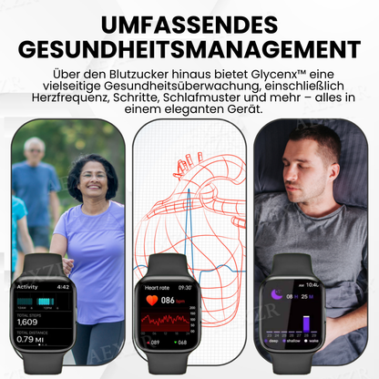 Glycenx™ ❤FROHES 2025❤ AI-Blutzuckerüberwachung Armband