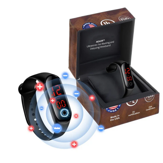 AEXZR™ Ultraschall-Armband zum Strahlen und Entgiften von Fett