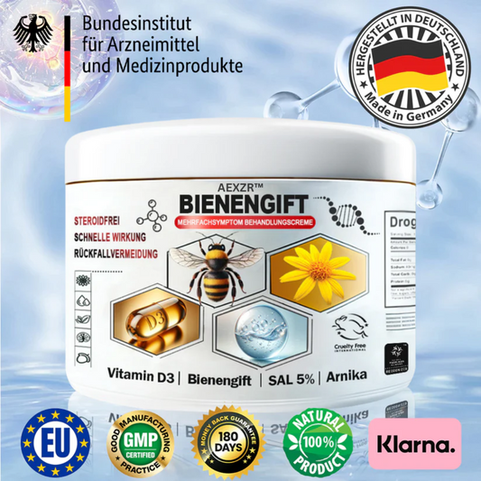 AEXZR™🌿 Bienengift Multisymptom Behandlungsscreme (👨‍⚕DDG Empfohlen)