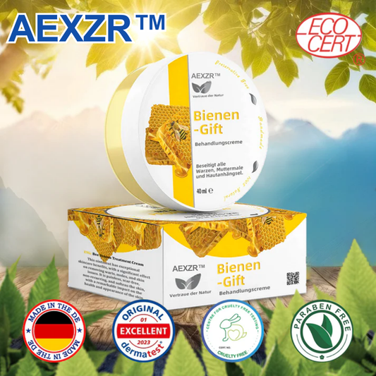AEXZR™ Bienengift-Therapie-Creme, zur Behandlung von Ekzemen, Akne, Altersflecken, Krampfadern, Hautrissen