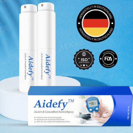 Aidefy™ Zucker & Gesundheit Kontrollspray