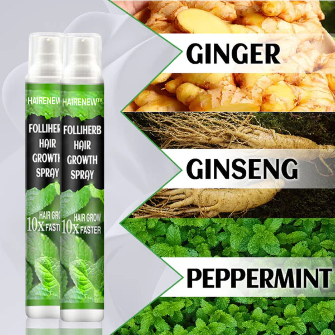 🧔🏻‍♀️6.000 verkaufte Flaschen pro Tag in Europa🧔🏻‍♀️HAIRENEW™ FolliHerb Haarwuchs Spray