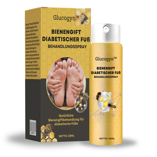 2024 HEISSER VERKAUF🔥Glucogyn™  Bienengift Diabetischer Fuß Behandlungsspray🔥
