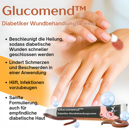 🔥2024 HEISSER VERKAUF🔥Glucomend™ Diabetiker Wundbehandlungscreme