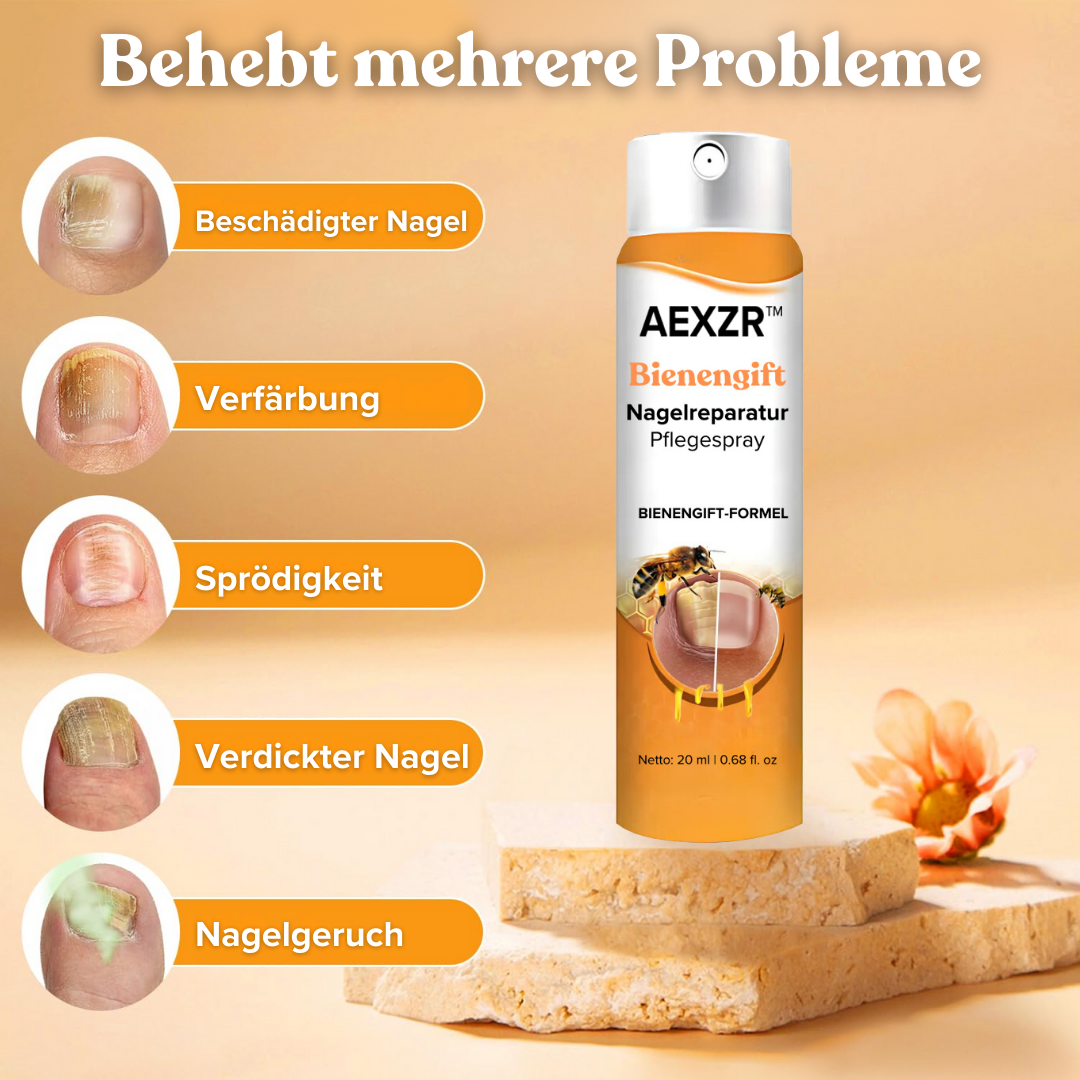 2024 HEISSER VERKAUF🔥AEXZR™ Bienengift Nagelreparatur Behandlungsspray🔥