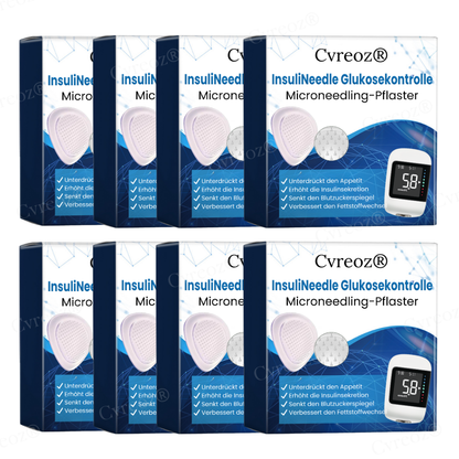 Cvreoz® InsuliNeedle Glukosekontrolle Microneedling-Pflaster