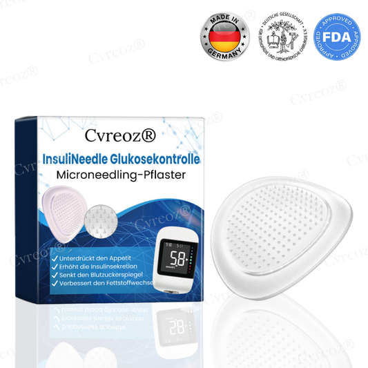 Cvreoz® InsuliNeedle Glukosekontrolle Microneedling-Pflaster