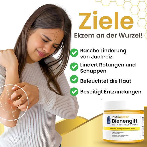 2024 HEISSER VERKAUF🔥NutRelief™ Bienengift Ekzem Behandlung Creme🔥