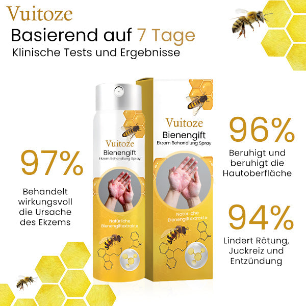 🐝Vuitoze™ Bienengift Ekzem Behandlung Spray🐝Die Wirkung wird in einer Woche eintreten